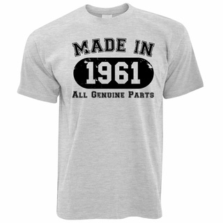 เสื้อยืด พิมพ์ลาย Made in 1961 60th Birthday สําหรับผู้ชาย