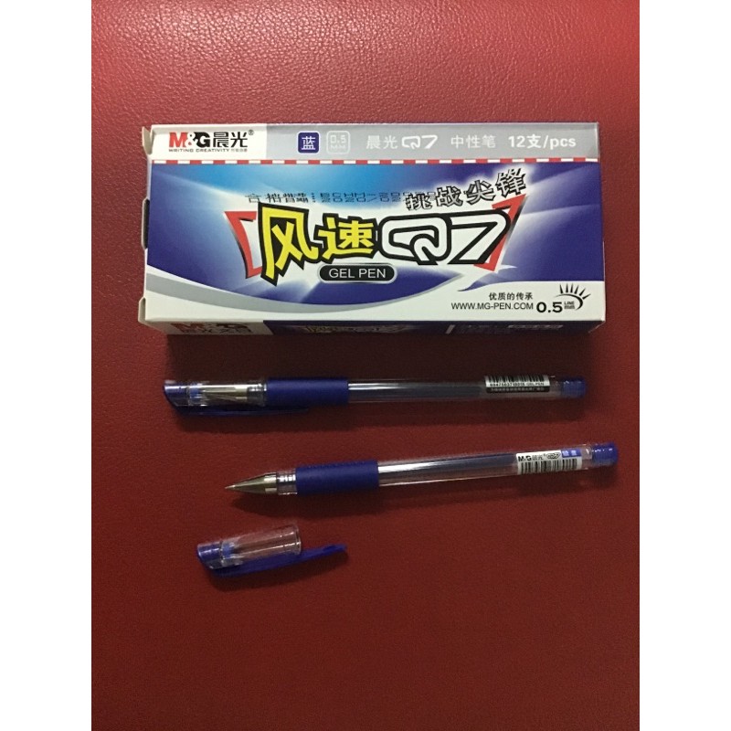 M&G AGP39103 ปากกาเจล ชนิดปลอก Q7 หัว 0.5 ยกกล่อง 12 ด้าม