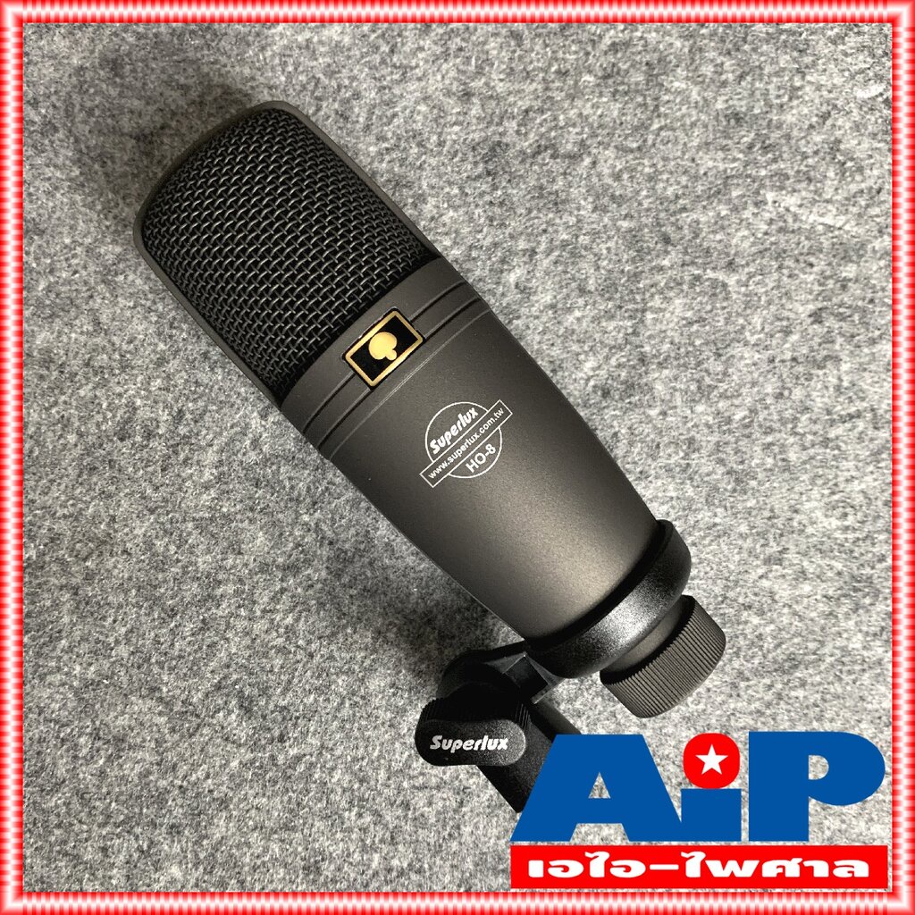 SUPERLUX HO8 ไมค์สตูดิโอ HO-8 ไมค์อัดเสียง HO 8 ไมค์สาย คอนเด็นเซอร์ ไมค์คอนเดนเซอร์ Mic Condenser ไมค์โครโฟน ราคา ถูกที่สุด ดีลบีเคเค แกลเลอรีภาพที่ 6