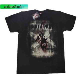 เสื้อวง Linkinpark rock t shirt เสื้อวงร็อค Linkinpark เสื้อยืดวงร็อค ผ้าฝ้ายแท้