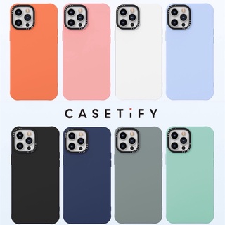 CASETiFY (งานกล่อง) เคสซิลิโคนกำมะหยี่  7 8 SE 7Plus 8Plus Xs XR Xsmax i11-12Promax 13 13pro 13promax