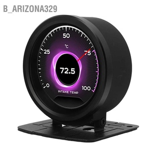 B_Arizona329 เครื่องวัดหน้าจอสัมผัสดิจิทัล Lcd Obd2 7 สี อเนกประสงค์ สําหรับรถยนต์