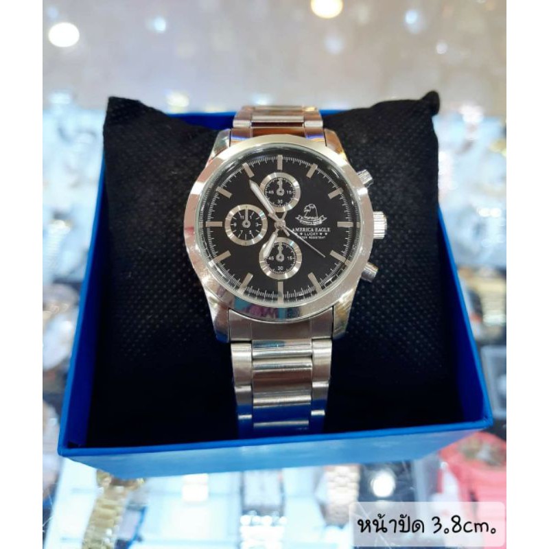 นาฬิกาข้อมือ แบรนด์ AMERICA EAGLE ของแท้ 100%กันน้ำ มีทั้งสีขาว สีทอง พร้อมส่ง