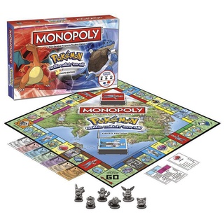 เกมกระดาน Monopoly Pokemon เวอร์ชั่นภาษาอังกฤษ สําหรับเล่นเกม