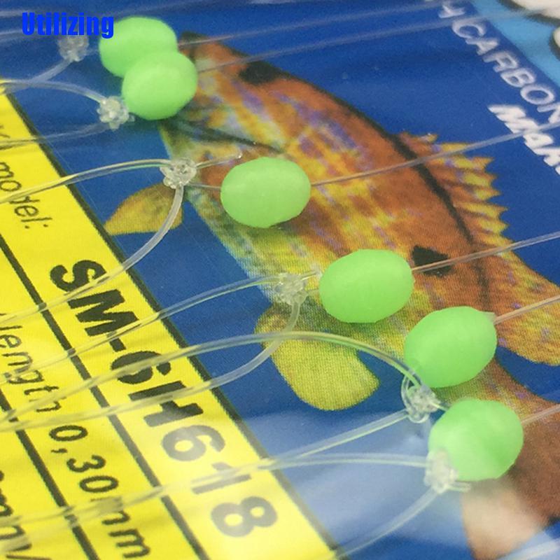 (Utilizing) ตะขอตกปลา เหล็กคาร์บอน 6 ชิ้น - รูปที่ 2