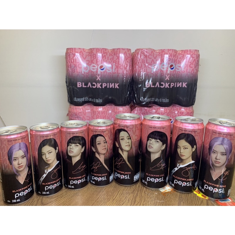 Pepsi max Blackpink ครบชุด