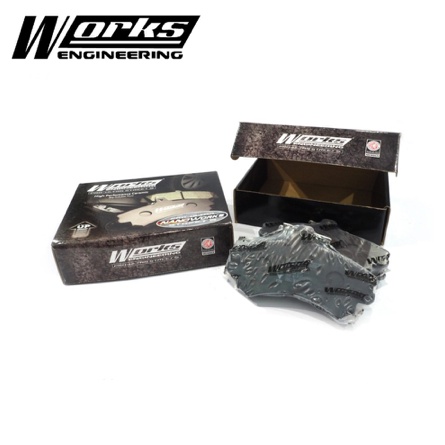 TOYOTA HILUX 3.0 VIGO KUN26 2005 ผ้าเบรคหน้า - Works Engineering Performance ผ้าเบรค