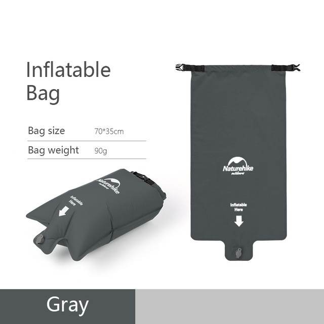 Naturehike กระเป๋าเป่าลมแคมป์ปิ้งกลางแจ้งขนาด 70 * 35 ซม