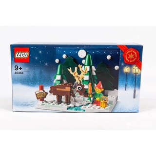 ((สินค้าพร้อมส่ง)) lego 40484 santas front yard