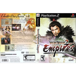 แผ่นเกมส์ PS2 Samurai Warriors 2 Empires   คุณภาพ ส่งไว (DVD)