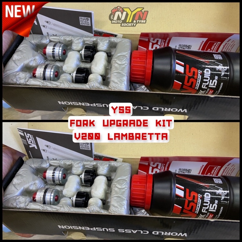 Fork Upgrade KIT Lambretta V200GT โช๊คหน้าอัพเกรด