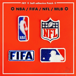 Fifa / Nba / Mlb / Nfl แผ่นสติ๊กเกอร์โลโก้สําหรับติดตกแต่งเสื้อผ้า 1 ชิ้น