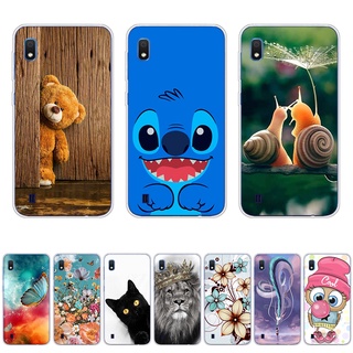 เคสโทรศัพท์ซิลิโคน TPU แบบนิ่ม ลายธีมเคลือบ A34 สําหรับ Samsung Galaxy a01 core a3 core a2 core a10 a10e m01 core