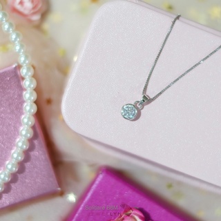 JEWELLYN Solitaire Pendant (B6M) จี้เพชรกลมCZ