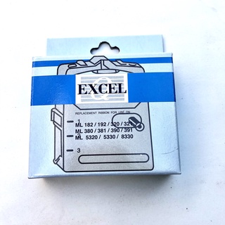 ตลับหมึกพิมพ์ ริบบอน OKI ML 380/390 / 391 เทียบเท่า ยี่ห้อ Excel [44641601] Ribbon cartridge