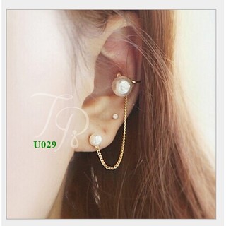 ต่างหูหนีบดูกหู รหัส:U029พร้อมส่ง