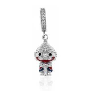 Aevari  Thai Guardian Charm Sterling silver 925 Rhodium plated ชาร์ม ชาร์มเงินแท้ ชาร์มรูปยักษ์ ชารืม บีทเงินแท้925