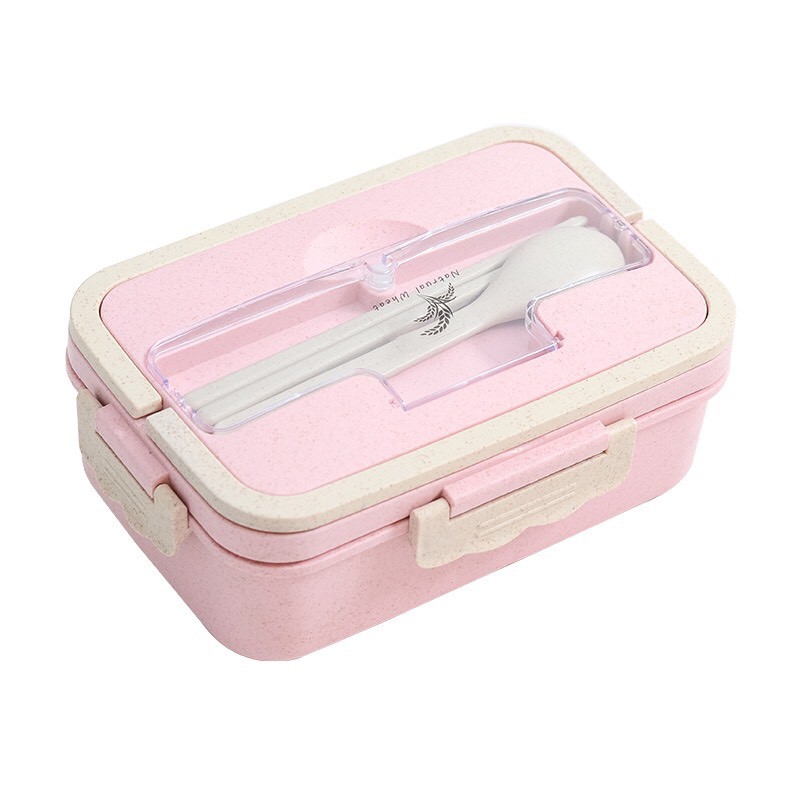 OMUDA_SHOPกล่องข้าวอเนกประสงค์ ผลิตจากฟางข้าวสาลี