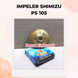 Shimizu Ps105 ใบพัดปั๊มน้ํา ทองเหลือง 128 บิต