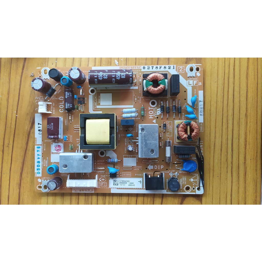 Sharp Used Set G709WE02 Tv Power Board