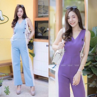 Jumpsuitขายาว (S/M/L) มี 2 สี By NANNAPAT