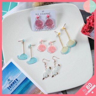 Earring Cute 🌸ต่างหูน่ารักๆ 🌺 สุดฮิต‼️มีหนีบ,เจาะ ราคาถูกมากๆค่ะ🔥