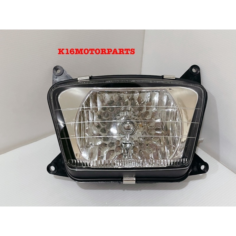 ไฟหน้า ทั้งชุด ตาเพชร ช้อนชุบ รุ่น KR / KR-150  เคอาร์150 จานฉาย โคมไฟหน้า # 2013-606-ZSBL # ยี่ห้อ HMA