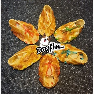 Dogfin รองเท้าคลุกไก่อบแห้ง เหมาะสำหรับน้องหมาทุกสายพันธุ์
