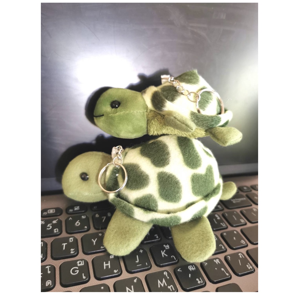 🔥กระเป๋าพวงกุญแจเต่าน้อยน่ารัก Quit mini-turtle keychain for bag XWG