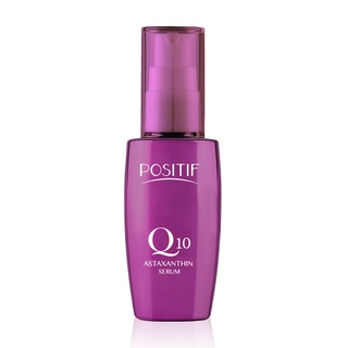 POSITIF Q10 Astaxanthin Serum 55ml มีส่วนผสมสำคัญของโคเอ็นไซม์ คิวเท็น (CoQ10) และแอสตาแซนธิน (Asthaxanthin)