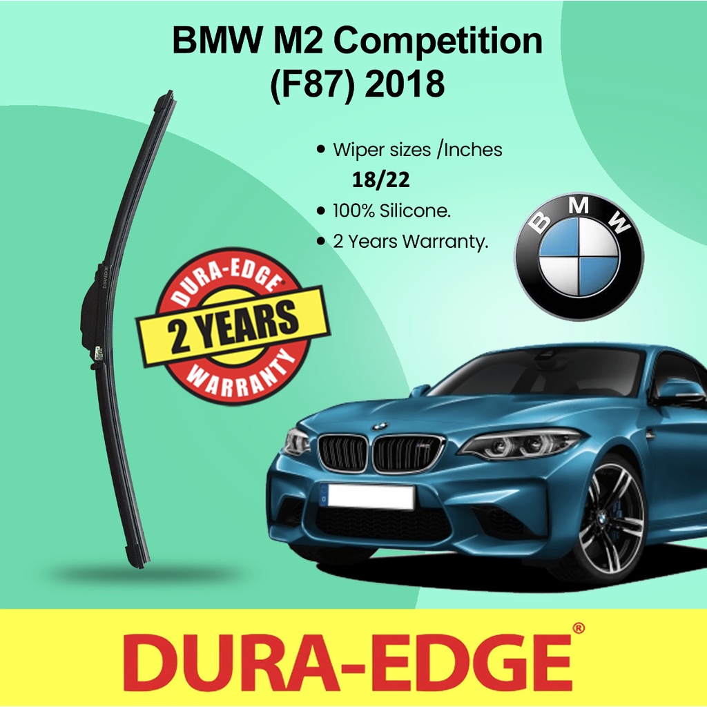 BMW M2 Competition (F87) 2018 - ที่ปัดน้ําฝนซิลิโคน Dura-Edge