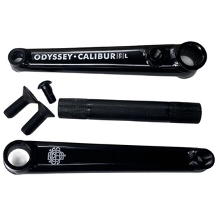 สติกเกอร์ใส พิมพ์ลาย Odyssey Calibur Crank สําหรับติดตกแต่งรถยนต์ BMX (คู่)