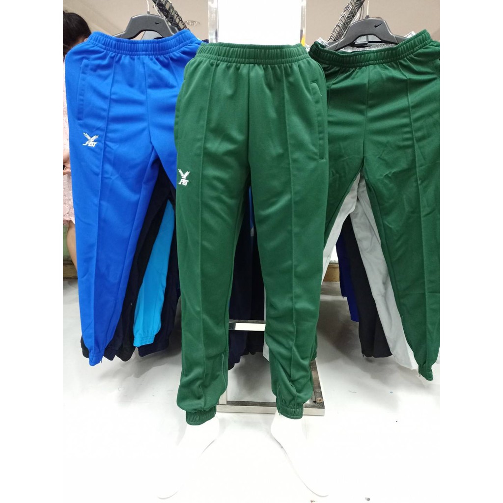กางเกง กางเกงวอร์ม ขาจั๊ม ขายาว สีนำ้เงิน-สีเขียว-สีดำ FBT รุ่น 28-310