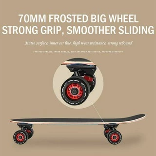 Skateboard Skateboard สเก็ตบอร์ด สเก็ตบอร์ดผู้ใหญ่ ทรงปลา 68 เซนติเมตร