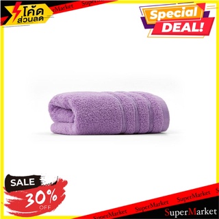 ผ้าขนหนู FROLINA DEO FRESH 15X31 นิ้ว สีม่วง ผ้าเช็ดผม TOWEL FROLINA DEO FRESH 15X31IN PURPLE ผ้าเช็ดตัวและชุดคลุม