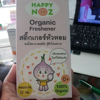 Happy noz organic freshener สติ้กเกอร์หัวหอม