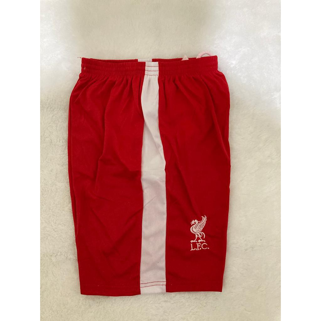 Merah กางเกงบอลลิเวอร์พูลสีแดงสําหรับผู้ใหญ่