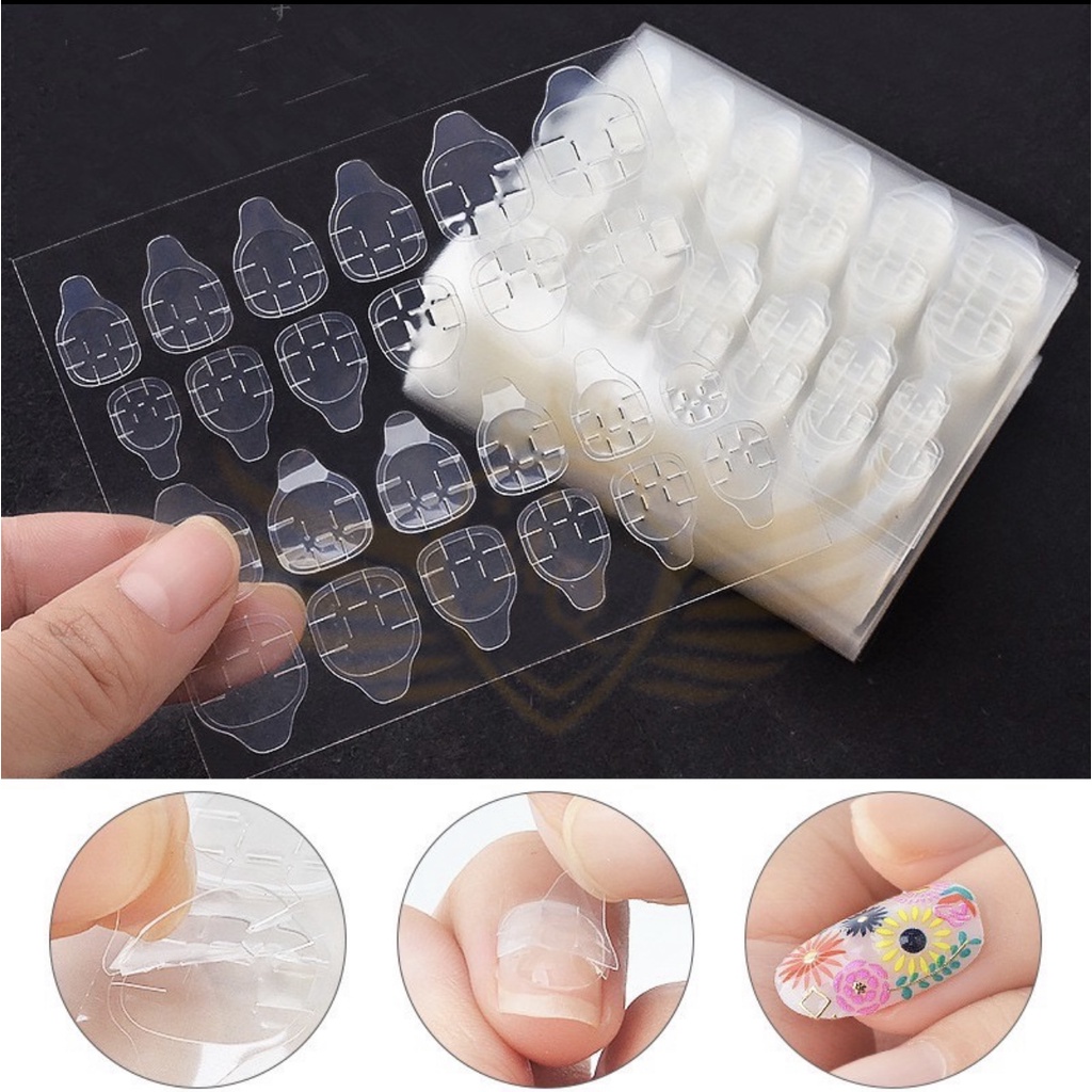 พร้อมส่ง กาวสองหน้าแปะเล็บ ใช้งานง่าย สะดวก รวดเร็ว