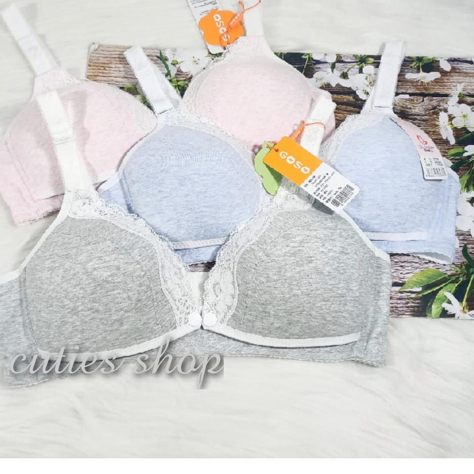 Katun ถูกใจที่สุด. ผ้าฝ้ายพยาบาล BRA, CUP C SOFT MATERIAL, SIZE 34-40