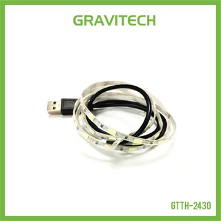 [Gravitechthai]USB LED Strip Waterproof 1 Meter - Warm White