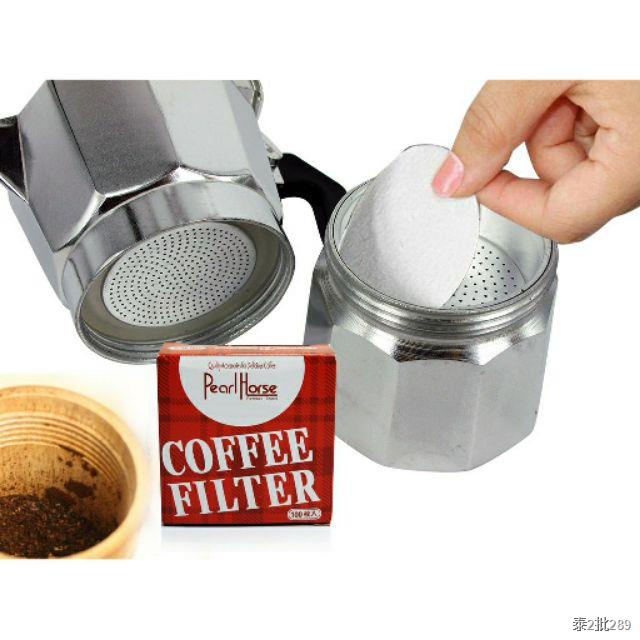 Moka pot Filter กระดาษกรองหม้อต้มกาแฟมอคค่าพอท
