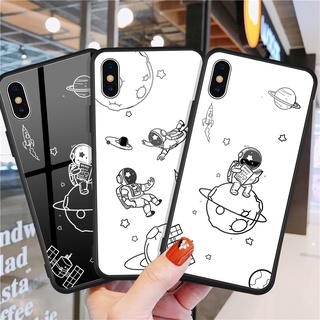 เคสโทรศัพท์มือถือแบบกระจกพิมพ์ลายสําหรับ Realme 6I 3 Pro 5 Pro Q Oppo Reno 5 F9 F5 F11 Pro F3 Reno 2 3 Realme C3 5I Oppo Find X2 Pro X3 Pro Nasa