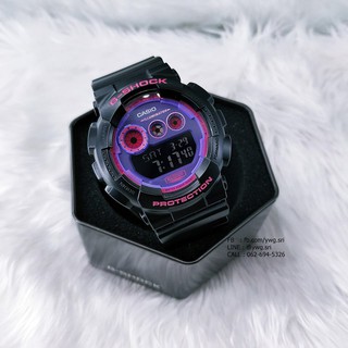 G-SHOCK รุ่น GD-120N-1B4 นาฬิกาข้อมือ กันน้ำ ดีไซน์สวย มีสไตล์ ทนทาน ใช้งานได้นาน สินค้าคุณภาพ