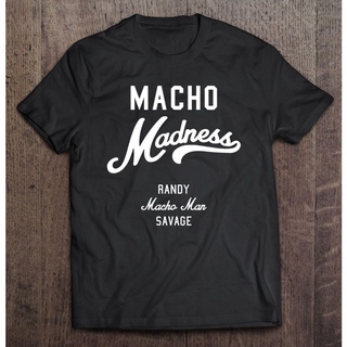 เสื้อยืด พิมพ์ลาย Wwe Macho Madness Script สําหรับผู้ชาย