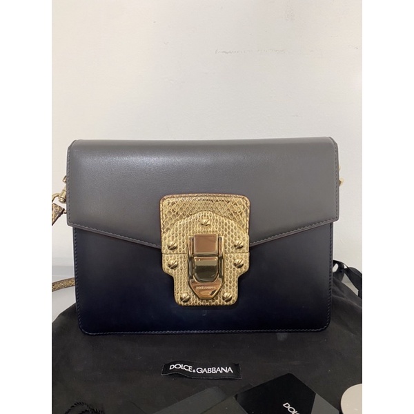 Dolce & Gabbana รุ่น Lucia มือสอง ของแท้ สภาพดี made in Italy