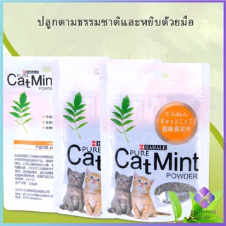 ซองซิบ "พลาสติก"  ของแท้ 100% โรยของเล่นแมว ผงแคทนิป &amp; ผงมาทาทาบิ 5g (พร้อมส่ง) Catnip