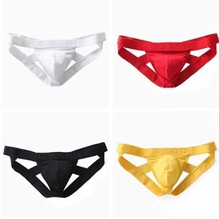 กางเกงในชายเซ็กซี่ DIBOUN jockstrap เซ็กซี่เอวต่ำเป้าตุง ผ้ามันยืดหยุ่นดีมาก