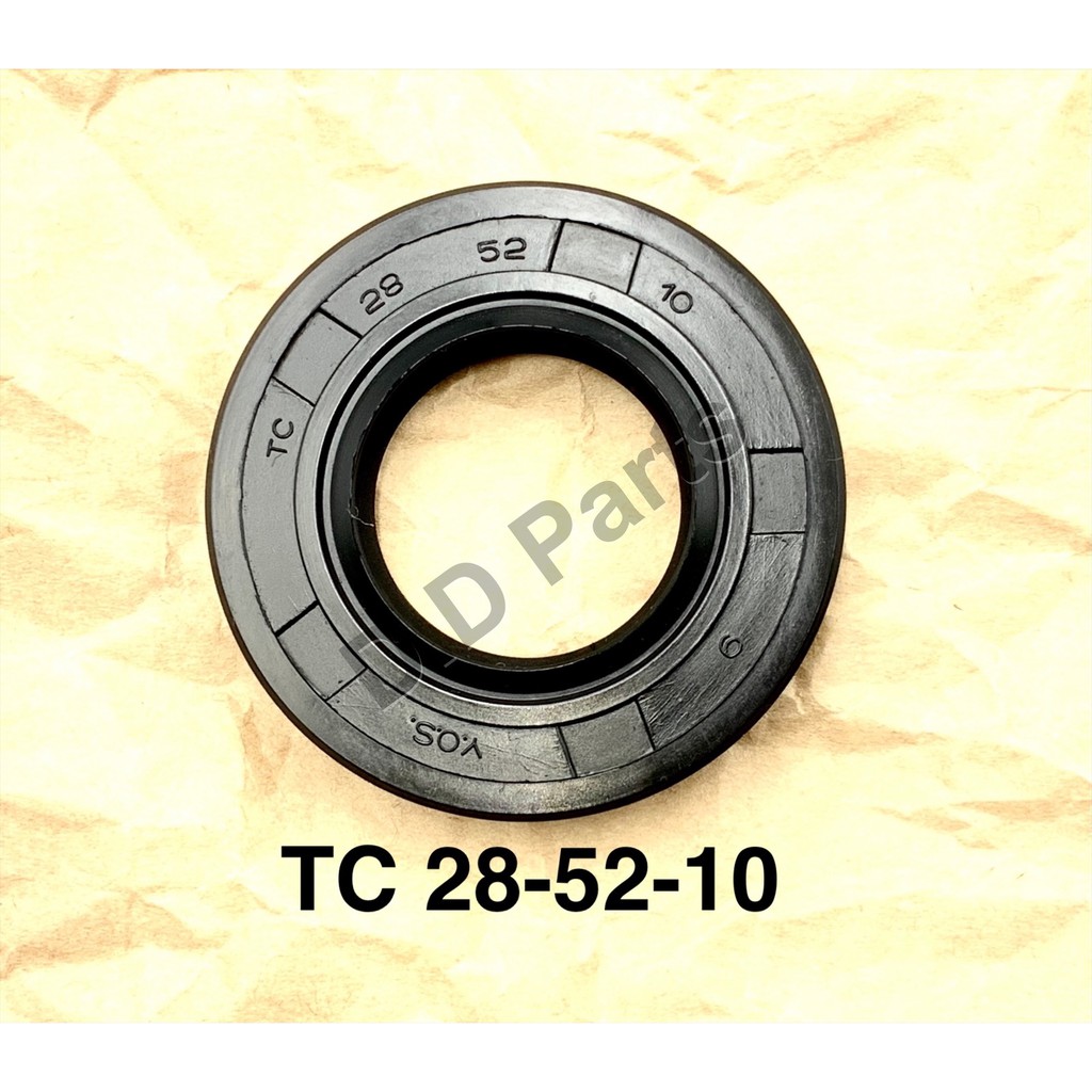 ซีลยางกันน้ำมัน กันฝุ่น กันจารบี TC 50-80-10 (วงใน 50 มิล./วงนอก 80 มิล./หนา 10 มิล.)