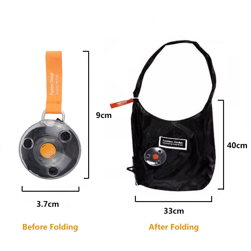 กระเป๋าช้อปปิ้ง อเนกประสงค์ ขนาดเล็ก แบบพกพา พับเก็บได้ เป็นมิตรกับสิ่งแวดล้อม สําหรับซูเปอร์มาร์เก็ต - รูปที่ 5