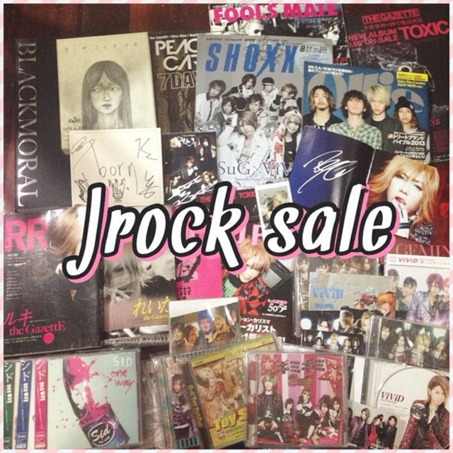 สินค้า Jrock (ชมด้านใน) the GazettE , Alice Nine , SuG , ViViD , วง Visual Kei หลายวง